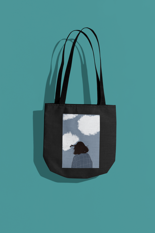 Blue sky Tote