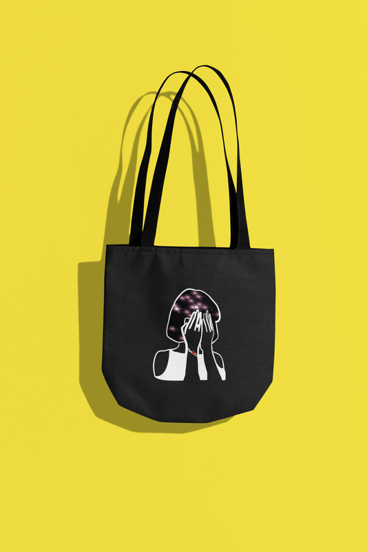 Aesthetic girl Tote bag