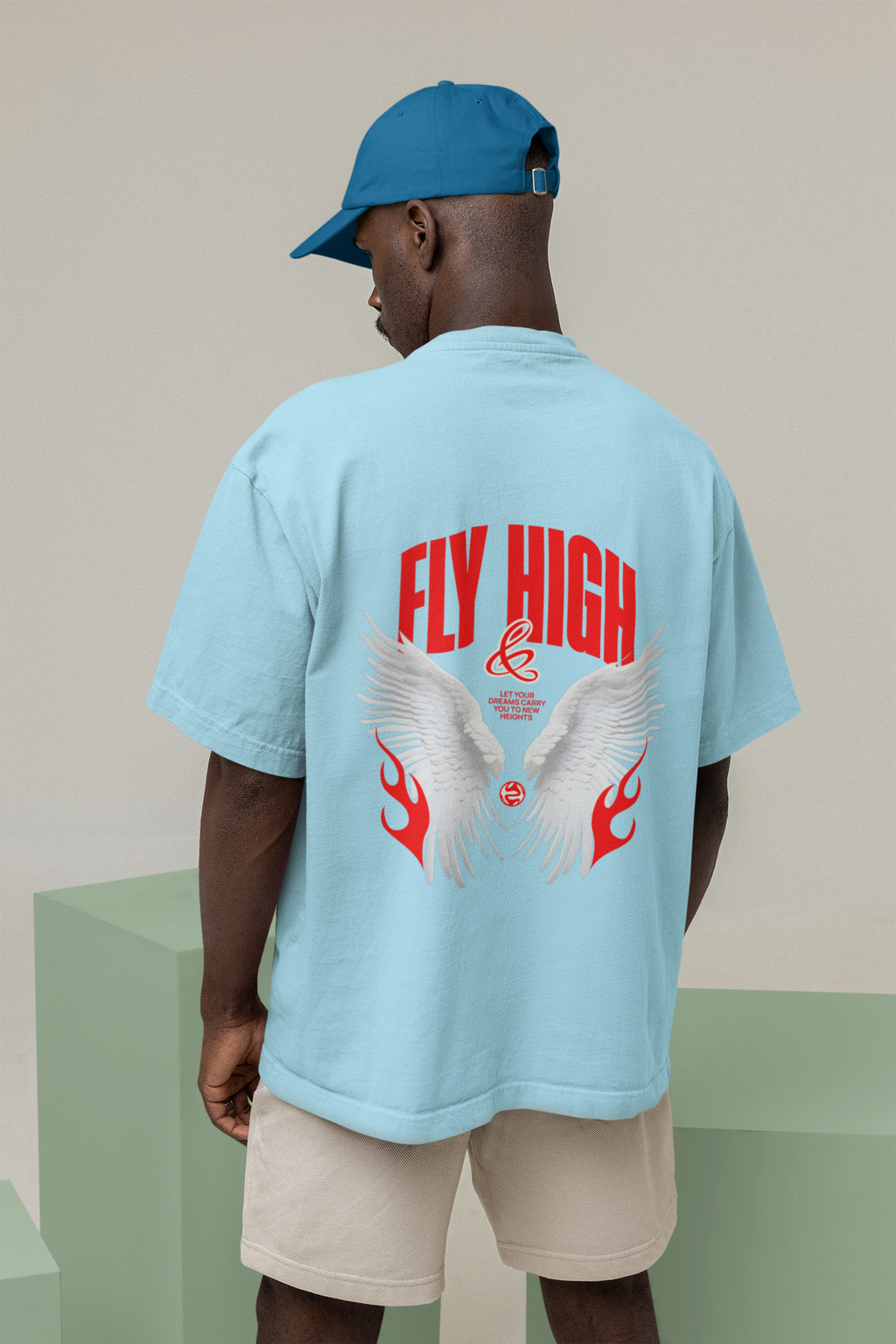 Fly High oversized T-shirts