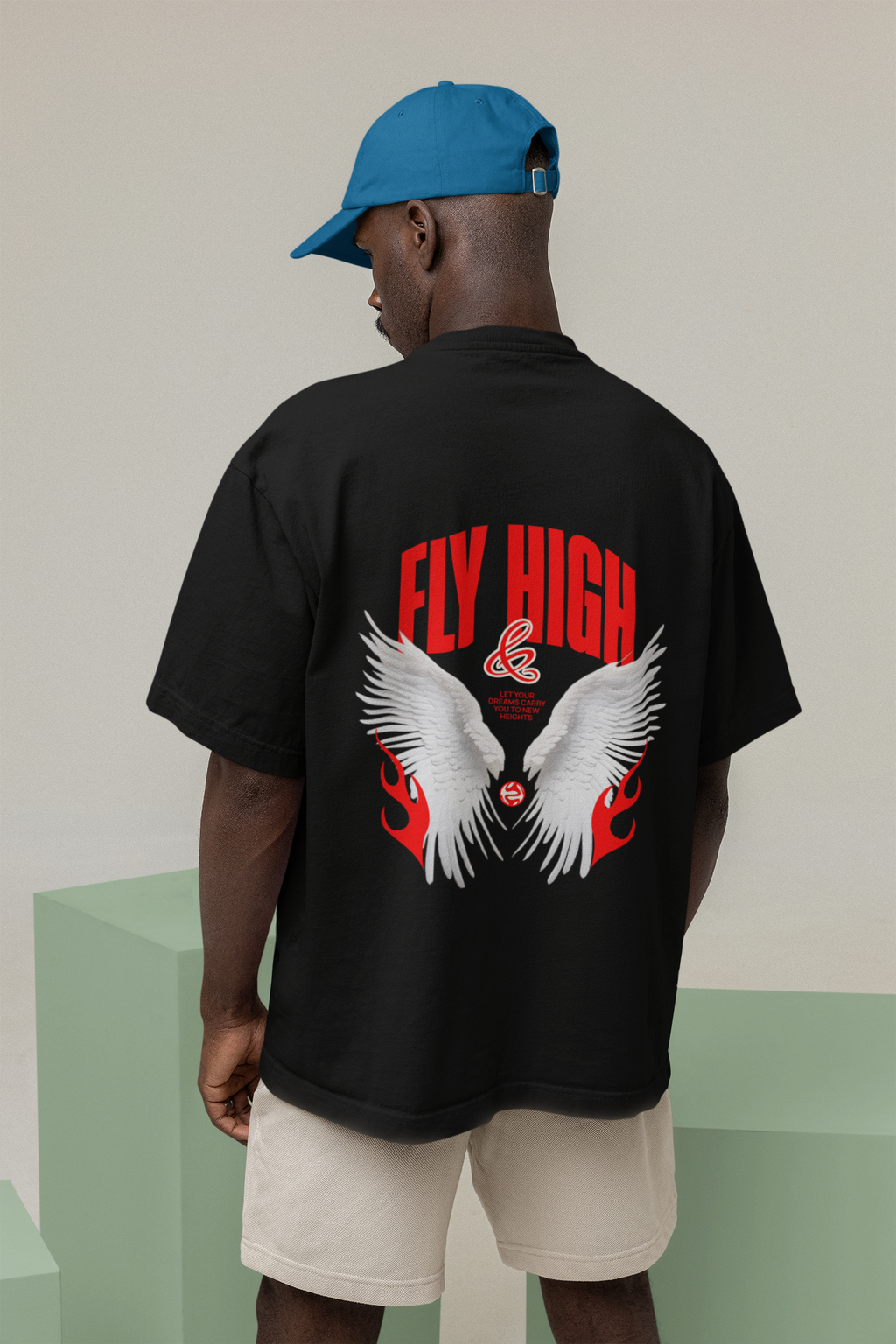 Fly High oversized T-shirts