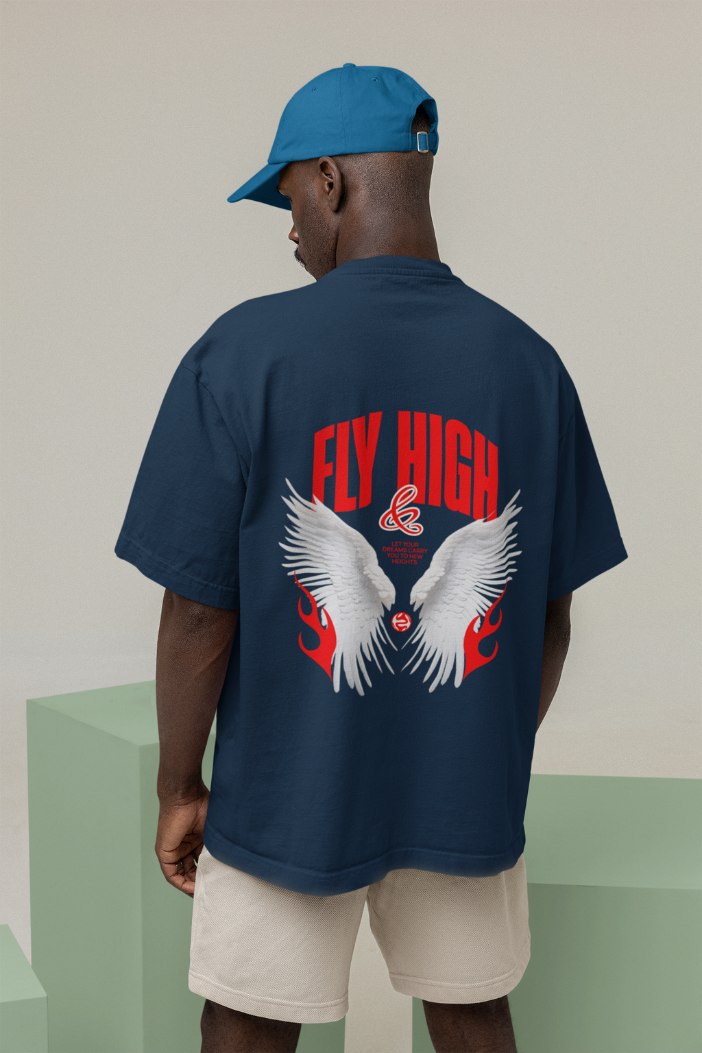 Fly High oversized T-shirts