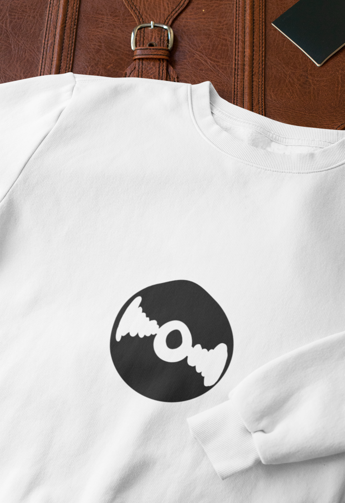 CD white sweatshirt