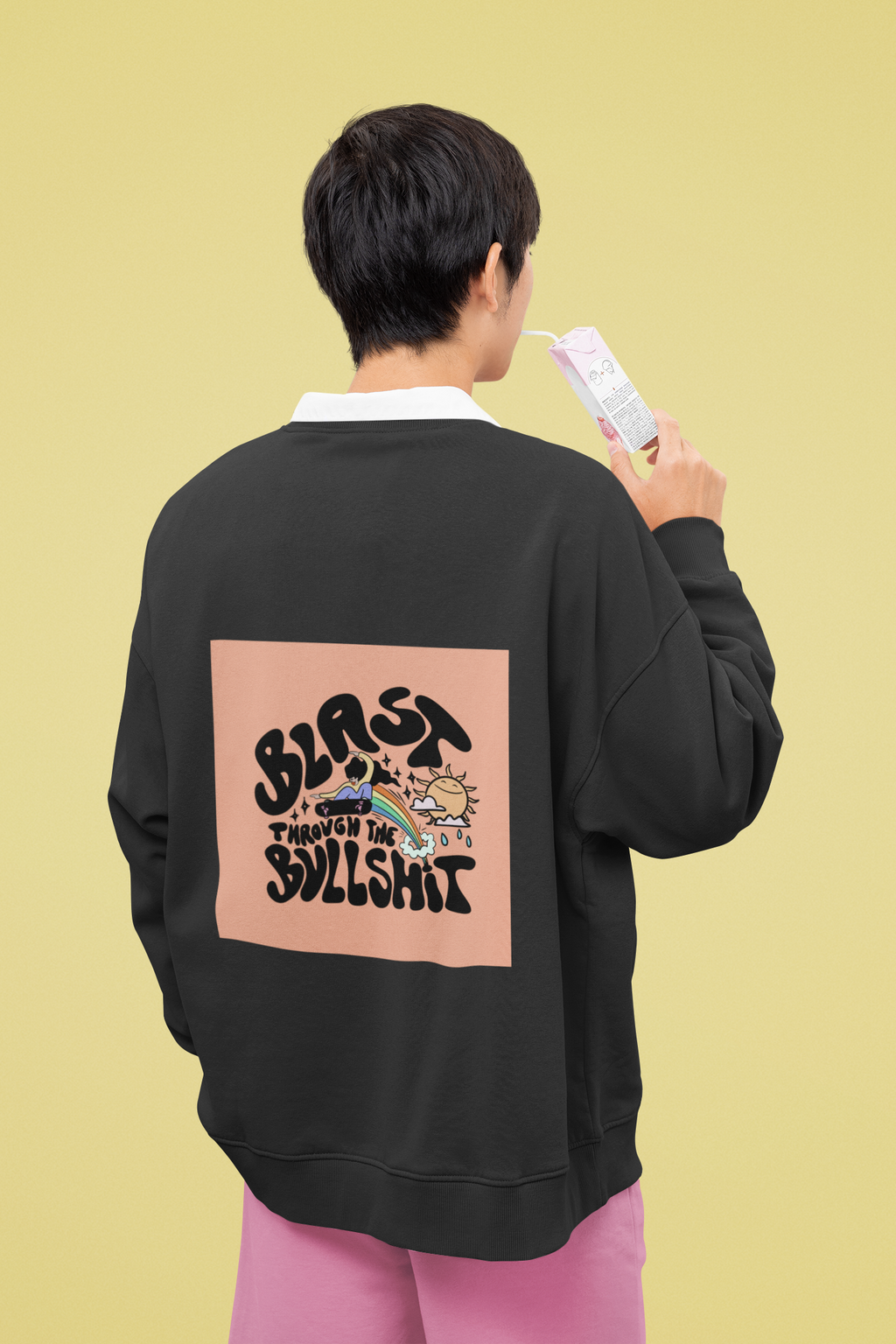 Blast through bullshit sweatshirt