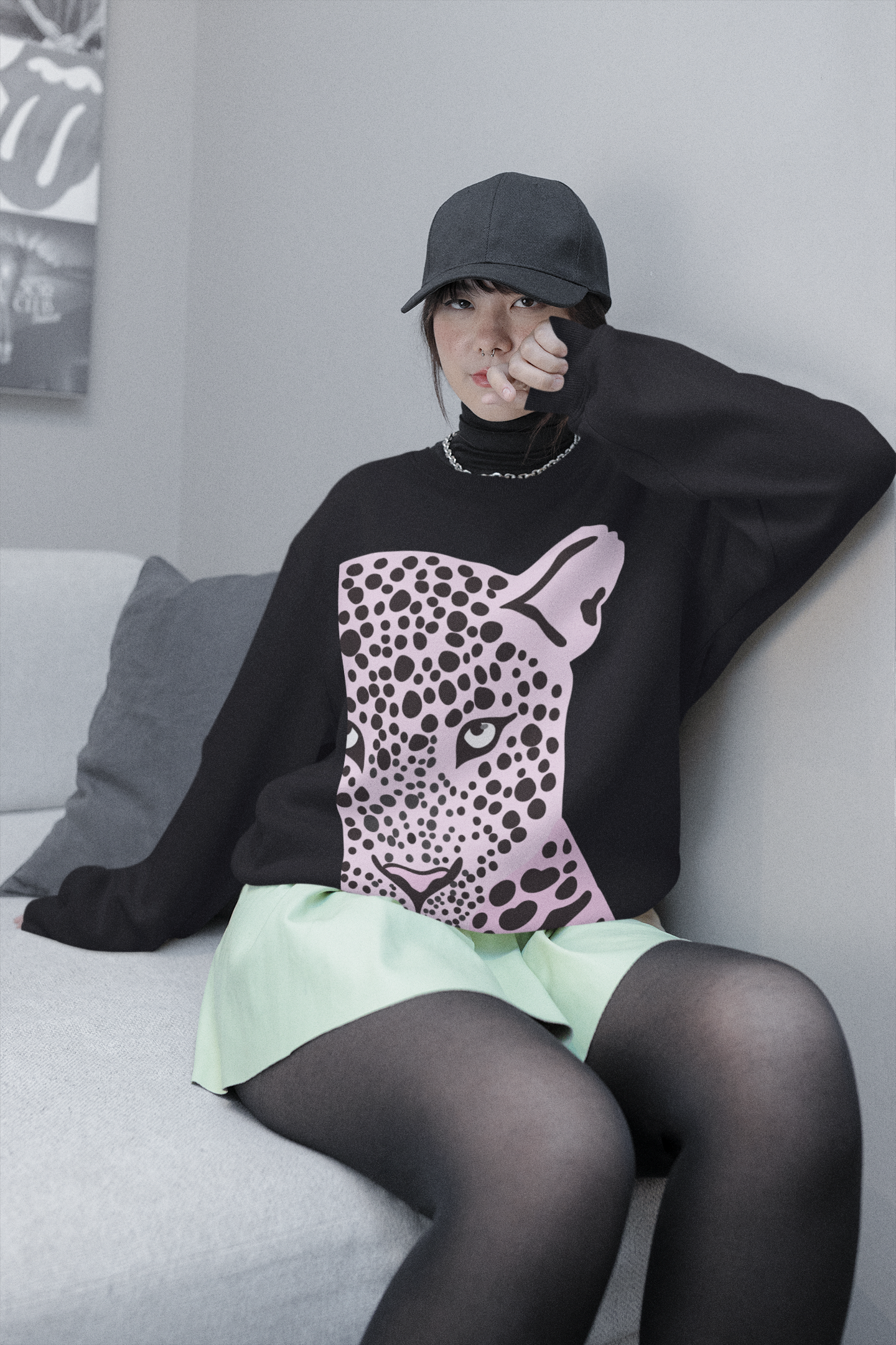 Pink tiger sweatshirt